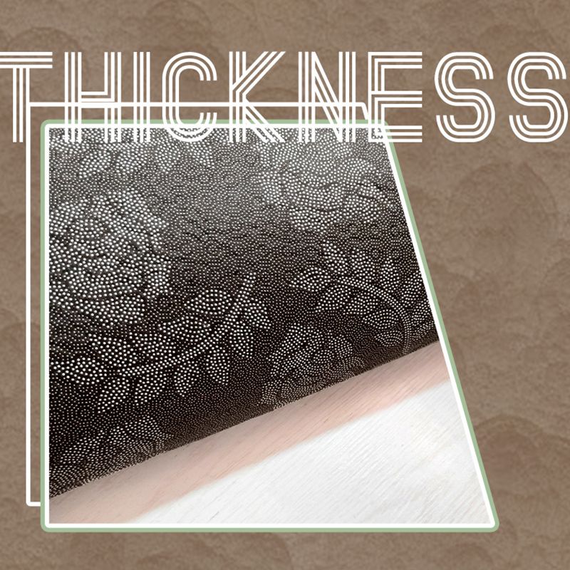 Simple Feather Pattern Rug Funky Polyester Indoor Carpet Friendly Washable Area Carpet for Living Room