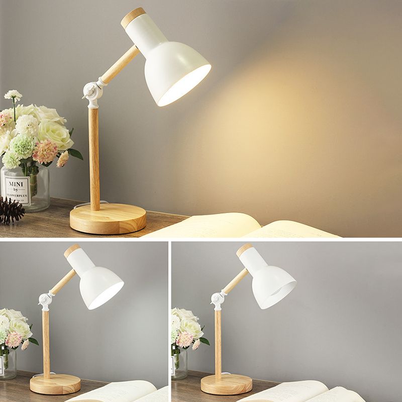 Modern Dome Nightstand Lamp Metal 1 Light Table Light