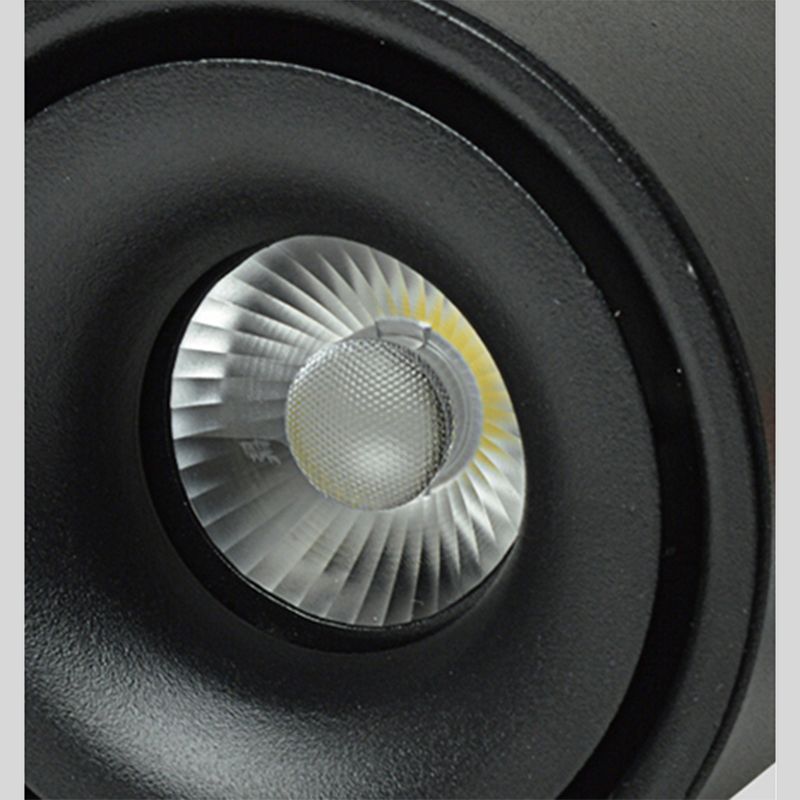 Cylinder 1-Light LED Flush Light New Modern Aluminum Flush Mount Ceiling Light Fixtures