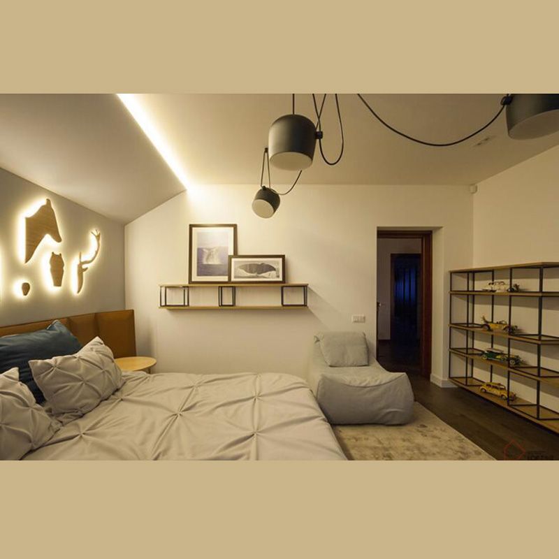1 Light Bowl Pendant Lighting Modern Metallic Pendant Ceiling Lights for Restaurant