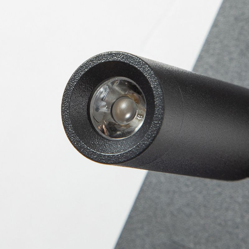 Modern Minimalist Style Shaded Sconce Light Fixtures Metal 2 Lights Wall Sconce for Bedroom