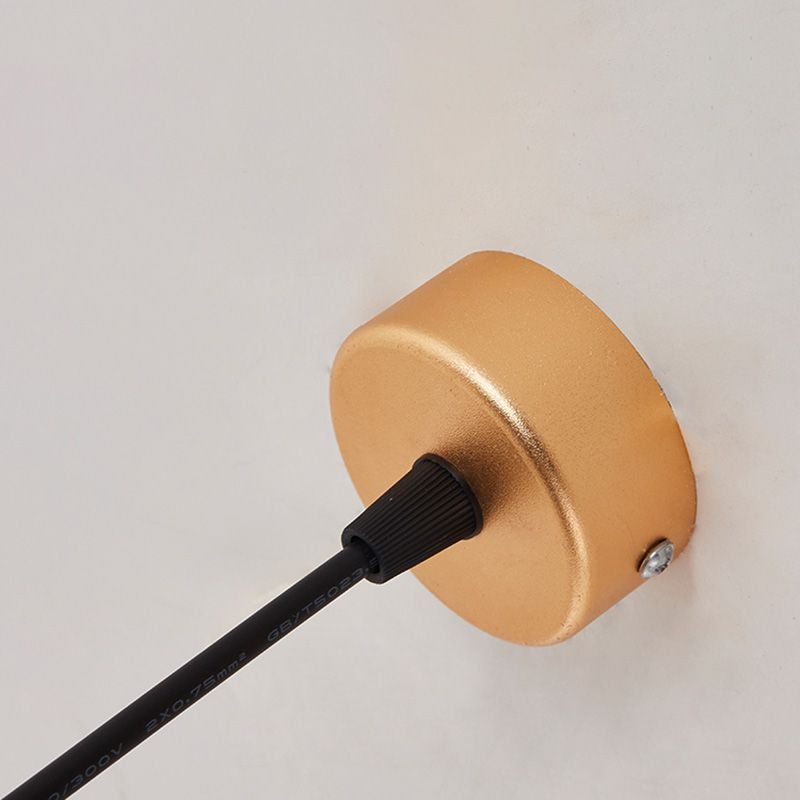 Pendre de tube en aluminium Minimalisme de lampal de plafond LED LED HORDING FOR POUR RABLÈME