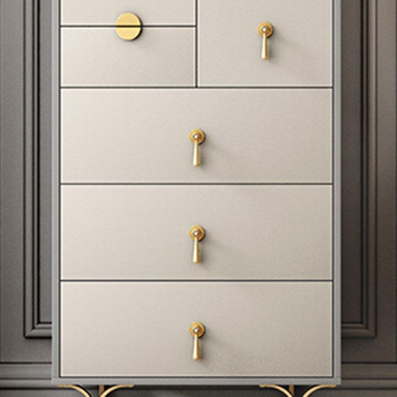 15.6-inch Width Glam Dresser Manufactured Wood Storage Chest