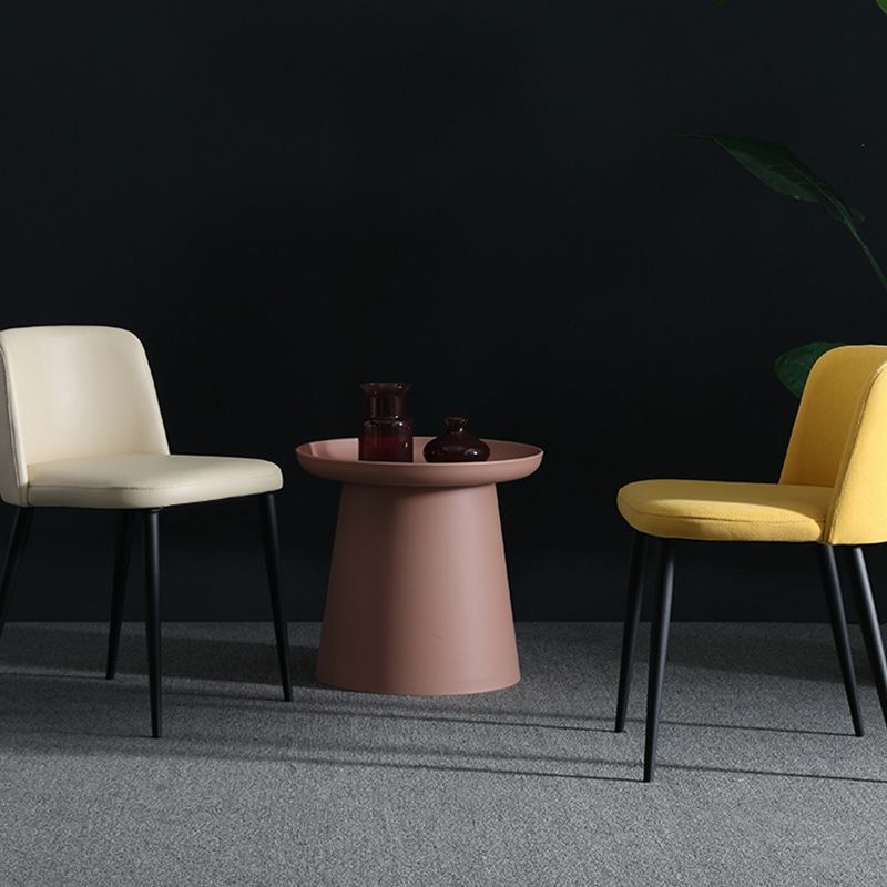 Contemporary Home Dining Chairs Armless Low Back Dining Side Chair