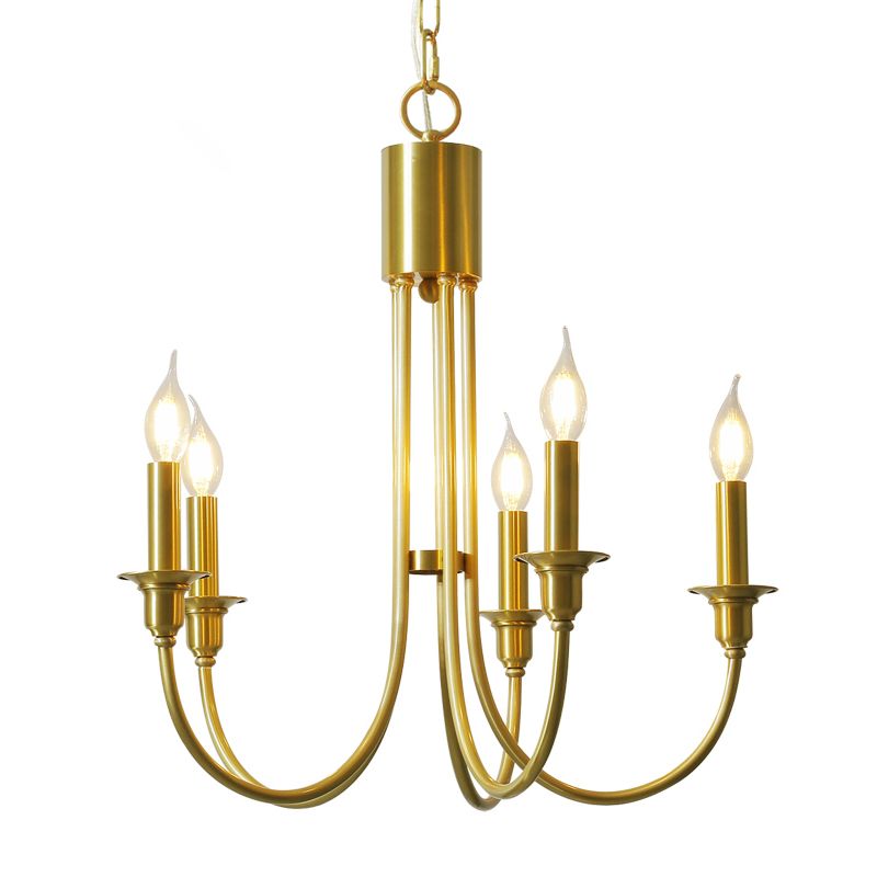 Traditional Hanging Pendant Lights Copper Hanging Lamps for Living Room