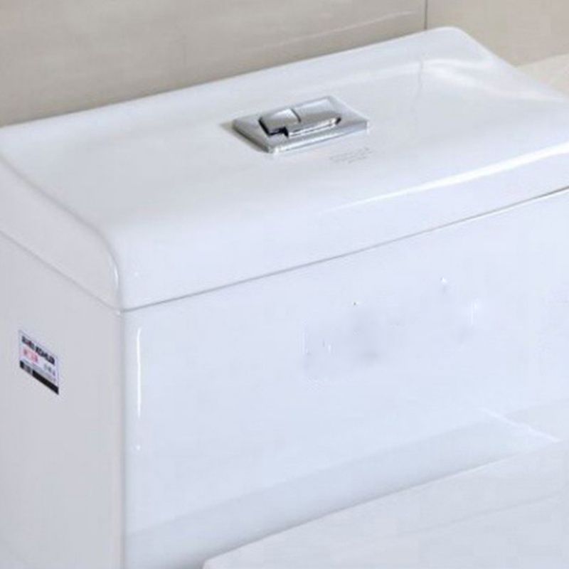 Traditional All-In-One Flush Toilet Floor Mounted Porcelain Siphon Jet Toilet