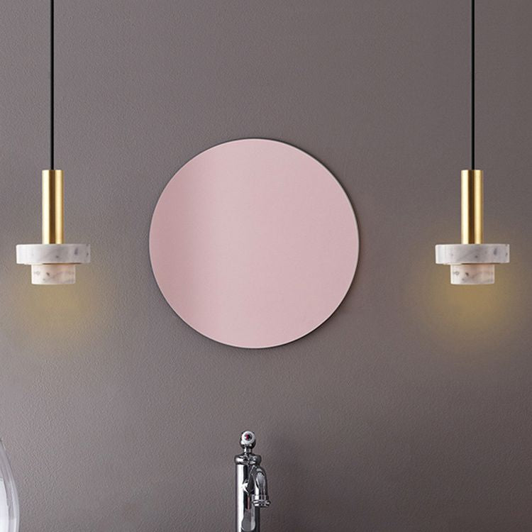 Tiered Pendant Light Fixture Minimalist Style Stone Ceiling Pendant Light for Bedroom