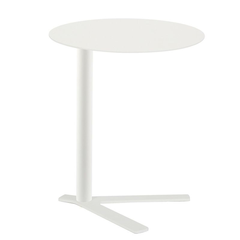 Metal Round Side End Table Minimalist Side Table for Living Room
