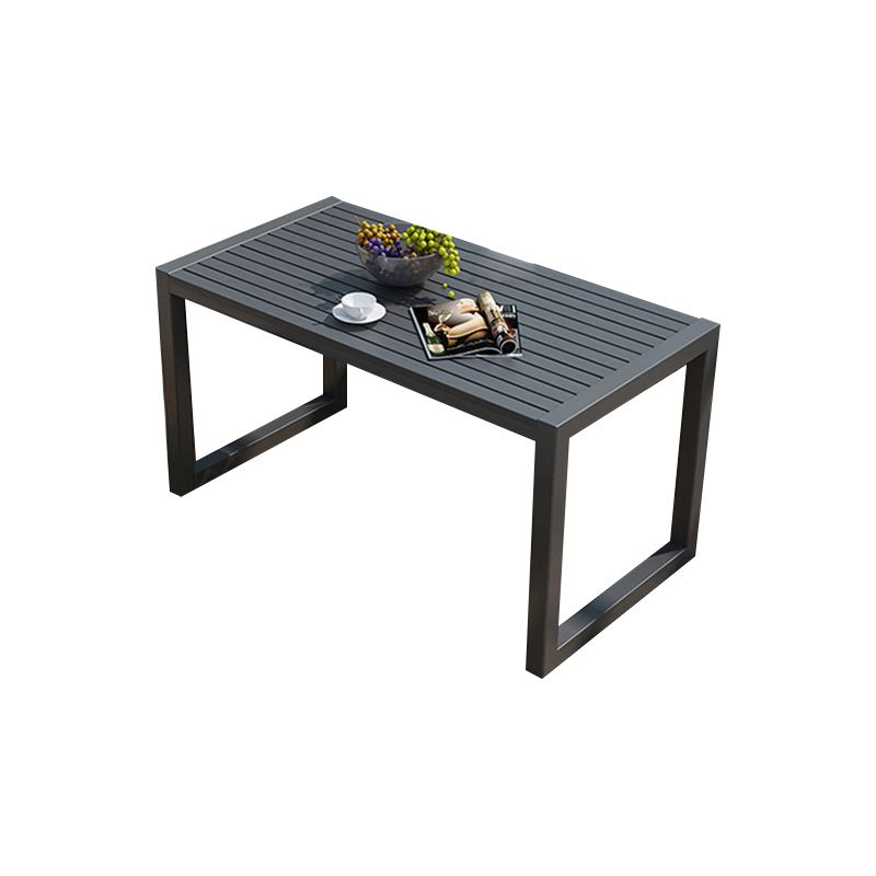 Manufactured Wood Picnic Table Set Modern 1/3 Pieces Rectangular Picnic Table Set