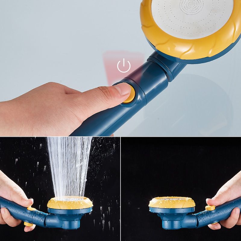 Modern Adjustable Shower Head Plastic Bathroom Handheld Shower Head