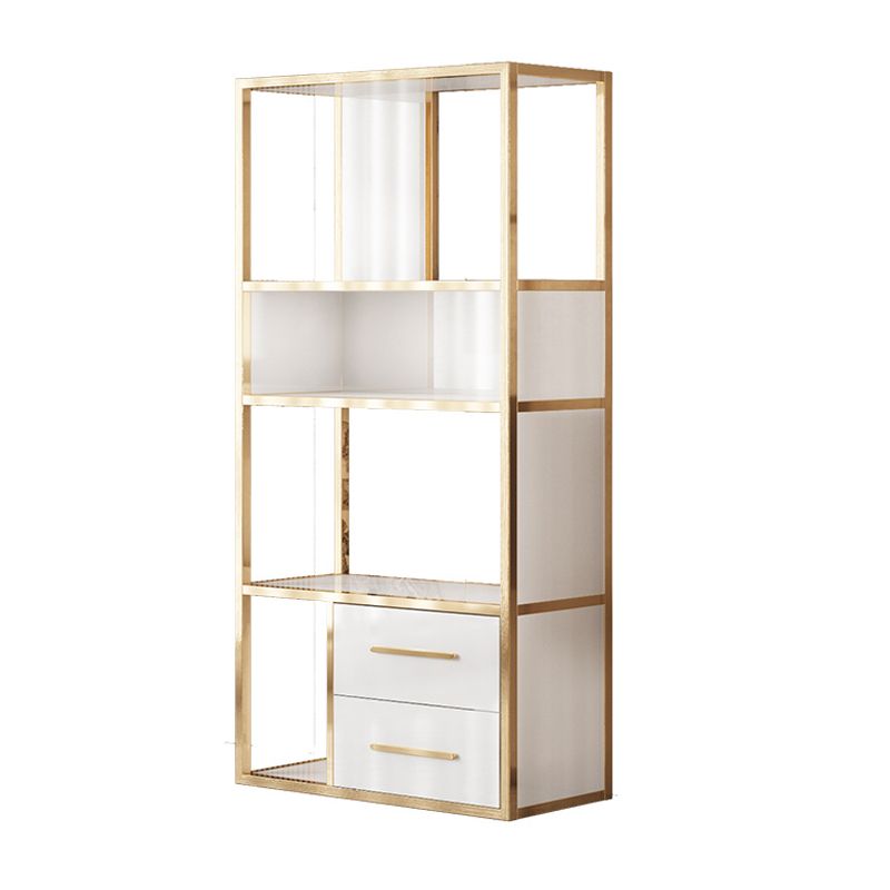 Modern Style Open Bookshelf Etagere Shelf Bookcase for Home Office