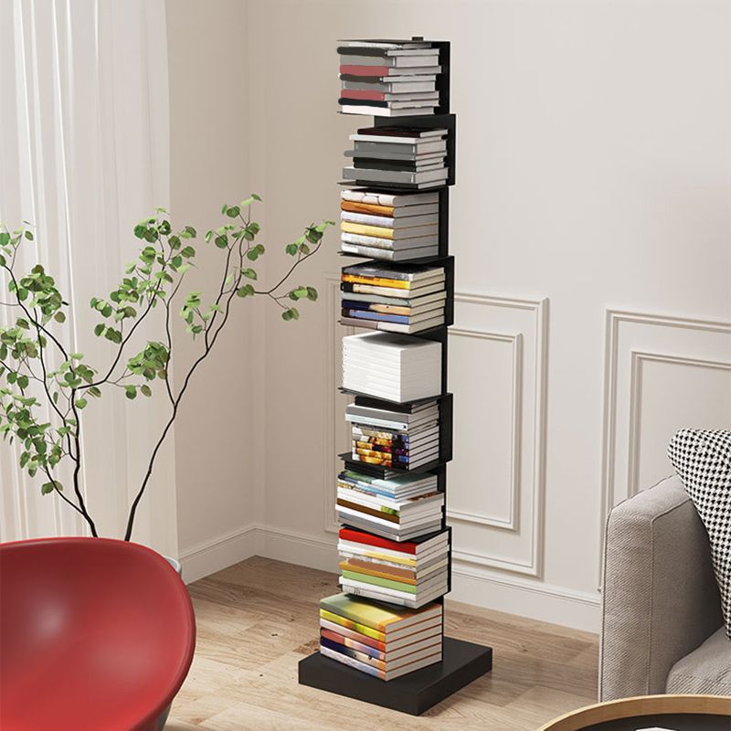 Invisible Bookshelf Contemporary Style Closed Back Bookcase for Home and Office