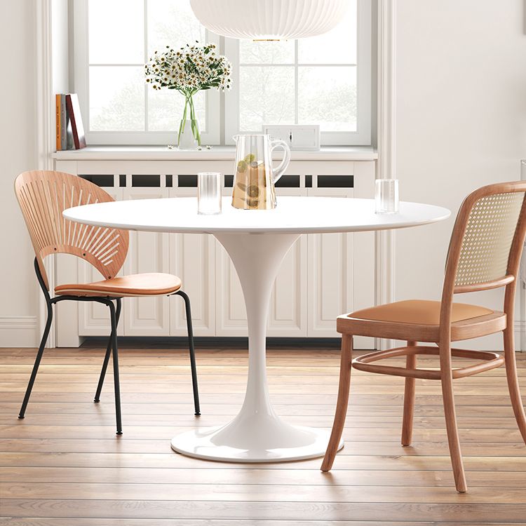Tavolo da pranzo standard bianco contemporaneo tavolo da pranzo in pietra sinterizzato per cucina
