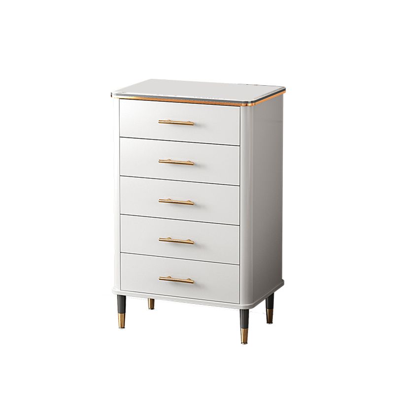 15.74" Wide Wood Accent Chest with Straight Legs Contemporary Chest