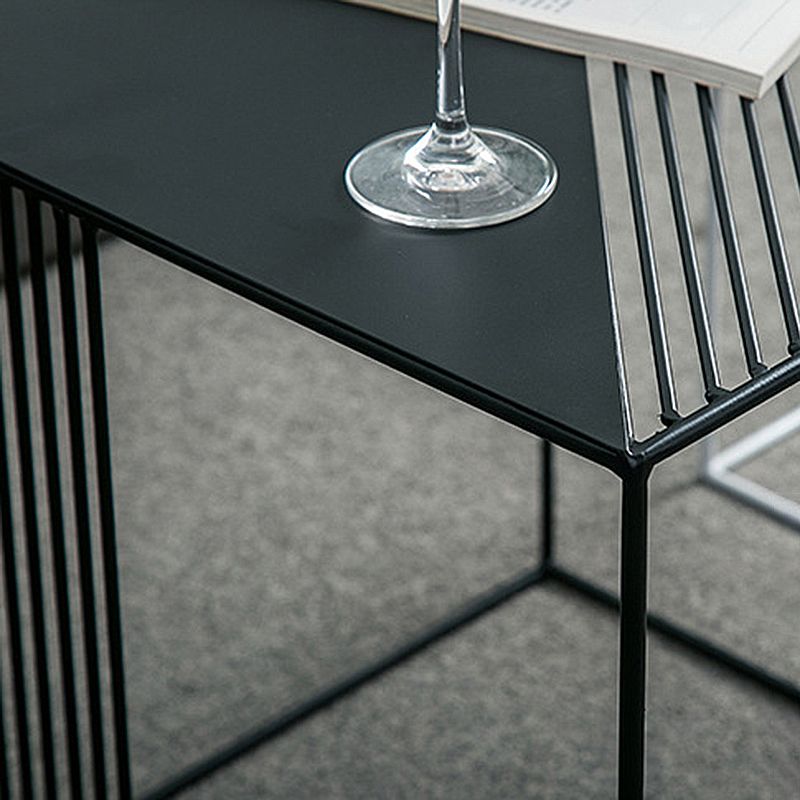Metal Square Coffee Table Mid Century Simple Frame Cocktail Table
