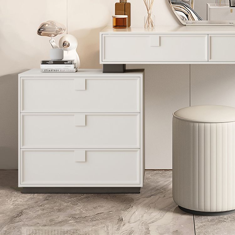 Standing White Makeup Vanity Desk Bedroom Vanity Dressing Table Set