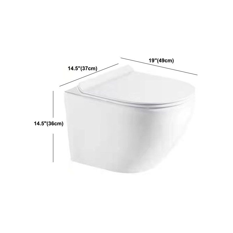 Wall-mounted Toilet Household In-wall Hidden Water Tank Concealed Hanging Toilet