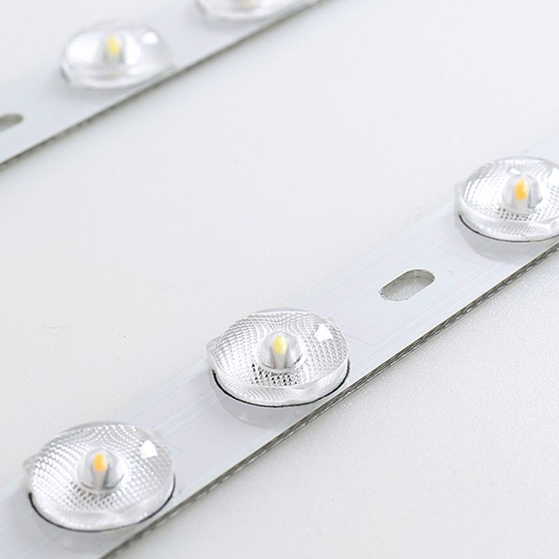 Iluminación de techo empotrada de madera, accesorio de techo de varios cabezales para sala de estar