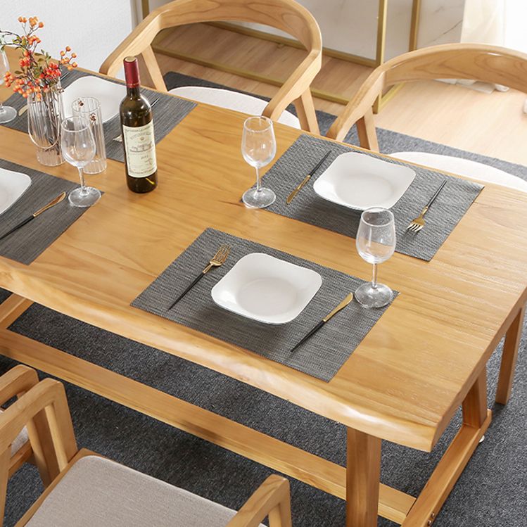 Modern 1/2/3/5 Pieces Dining Set Rectangle Dining Room Table Set