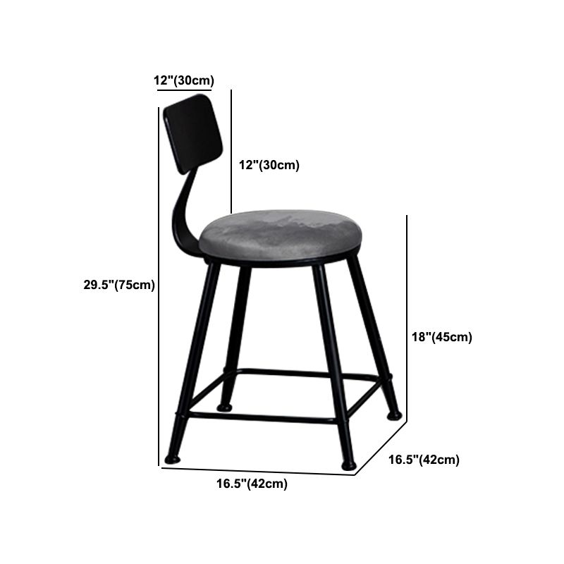 Industrial 1/2/3 Pieces Round Bar Table Set Sintered Stone Bistro Set