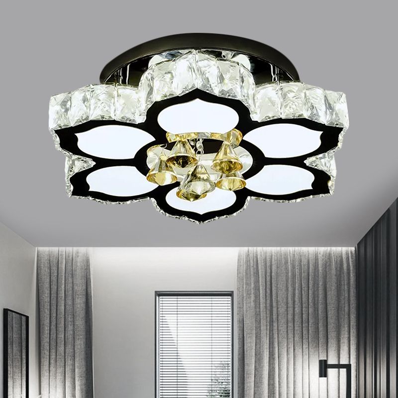 Pêche LED / fleur symétrique semi-rince