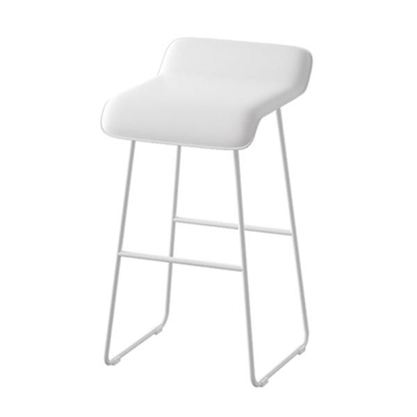 Free Form Bar Table Set 1/3/5 Pcs White Metal Base Bar Table and Stools