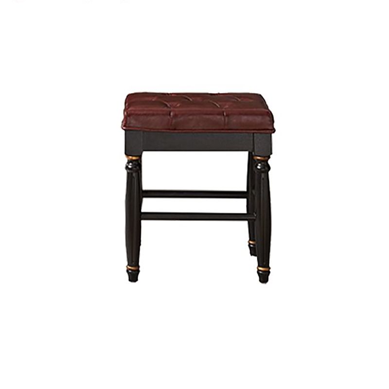 Victorian Vanity Set Solid Wood Drawers Included Makeup Dressing Table With Mirror & Stool