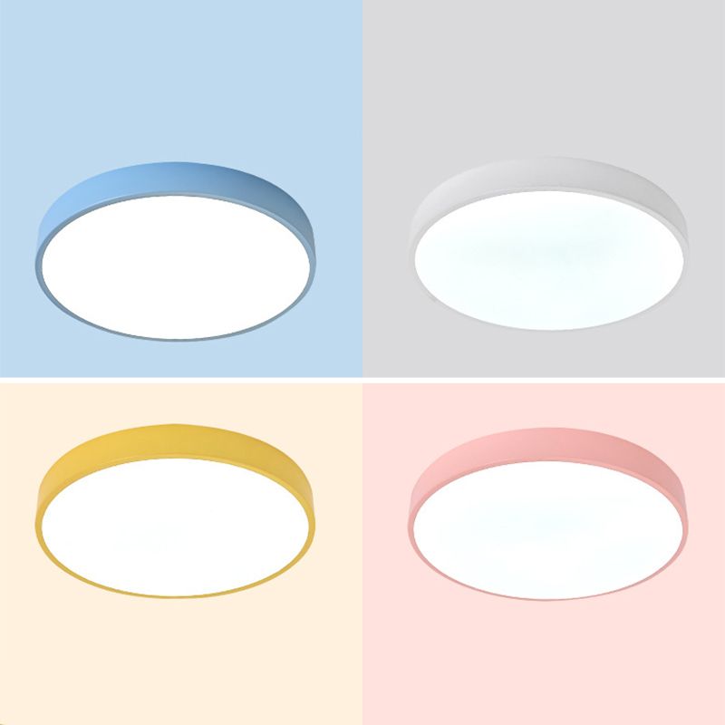 Acrylic Circular Flush Mount Ceiling Lights Modern Flush Mount Lamp