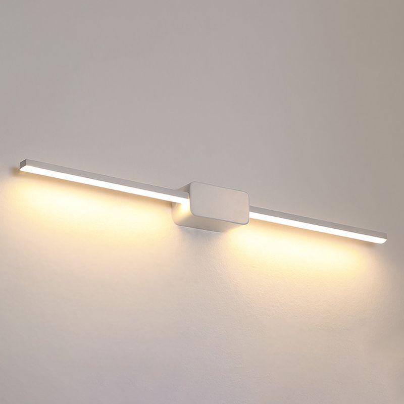 Luce di vanità in metallo postmoderno dritta 1 mirror leggero per il bagno