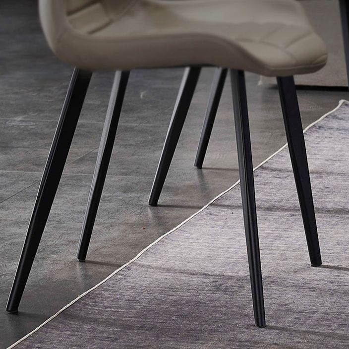 Designer 1/4/5/7 Pieces Dining Table Set Rectangle White Stone Top Dinette Set