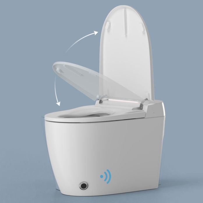 Modern Toilet Bowl All-In-One Porcelain Floor Mounted Siphon Jet Flush Toilet