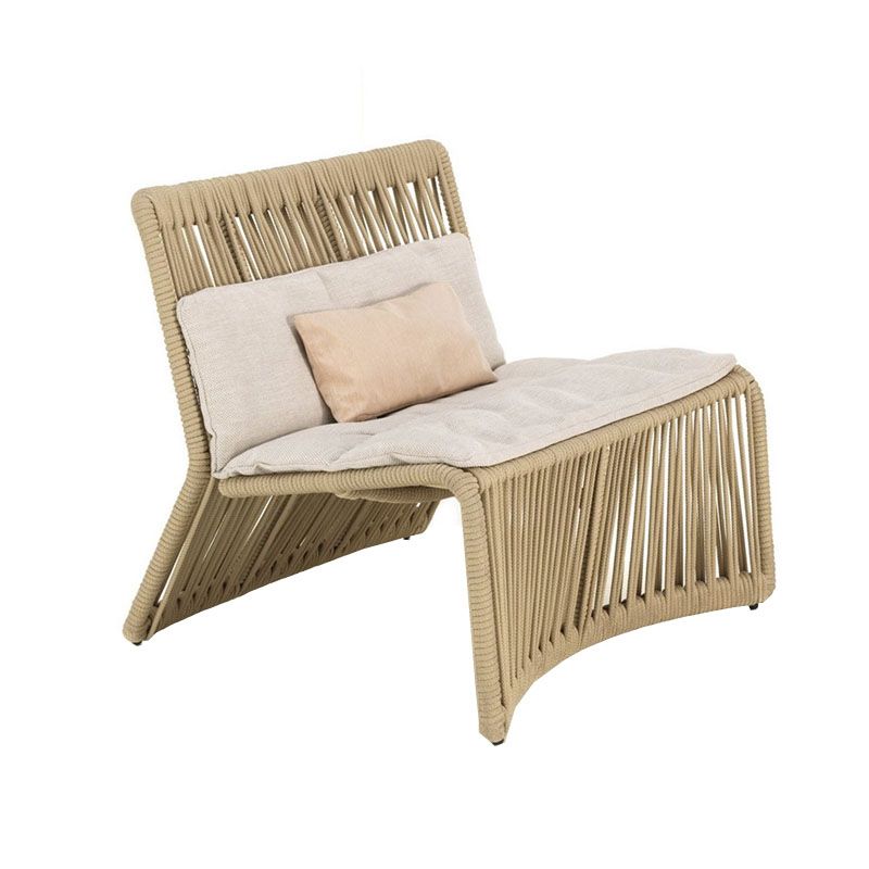 Tropical Patio Sofa Water Resistant Rattan Outdoor Patio Sofa