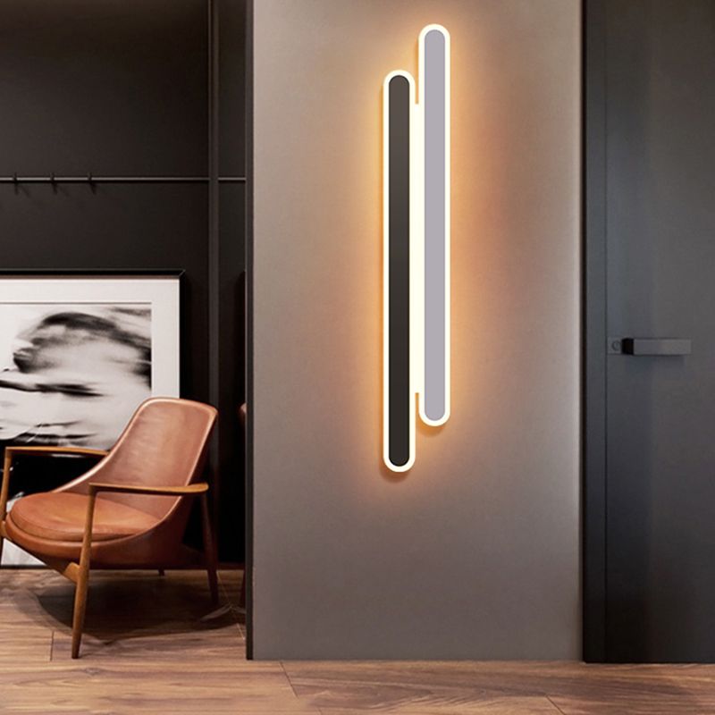 Modern Style Wall Mount Light LED Wall Sconce Light with Acrylic Shade for Bedroom