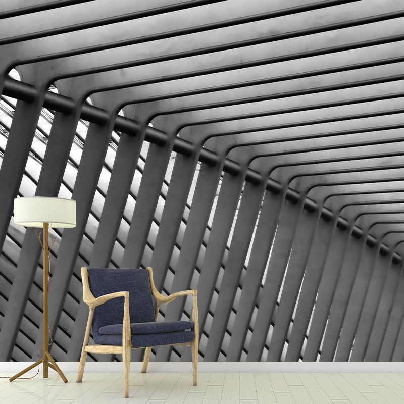 Photography Construction Mural Wallpaper Decorative Mildew Resistant Wall Decor