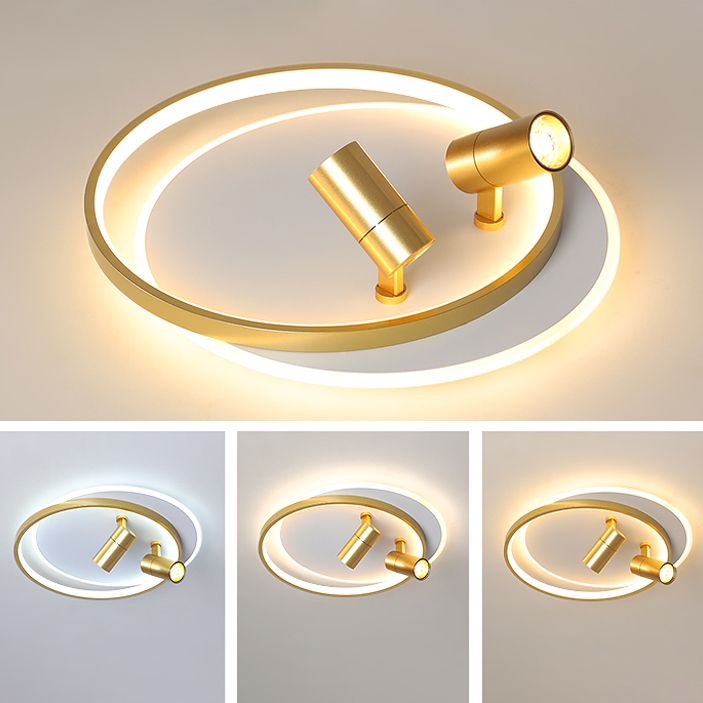 Plafoniera moderna a LED Faretto Design Lampada da incasso in alluminio per camera da letto