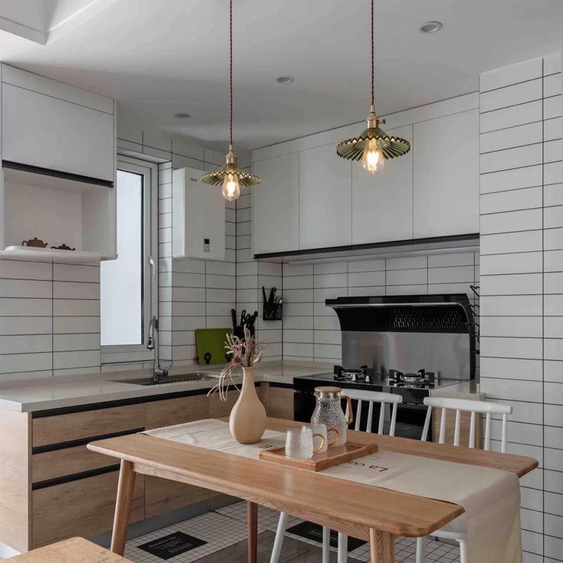 Glass Light Light Light Industrial Flat Down Light per il bando