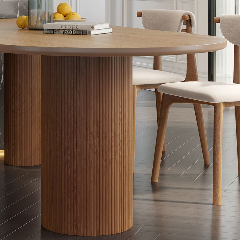 Contemporary Solid Wood Dining Table 3 Legs Dining Table for Dining Room