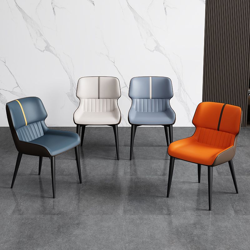 Contemporary Dining Room Armless Chair Dining Chairs with Upholstered