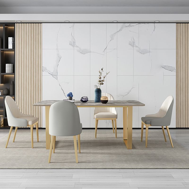 Luxury 1/2/5/7 Pieces Dining Set Sintered Stone Dining Furniture Set /Separate Items