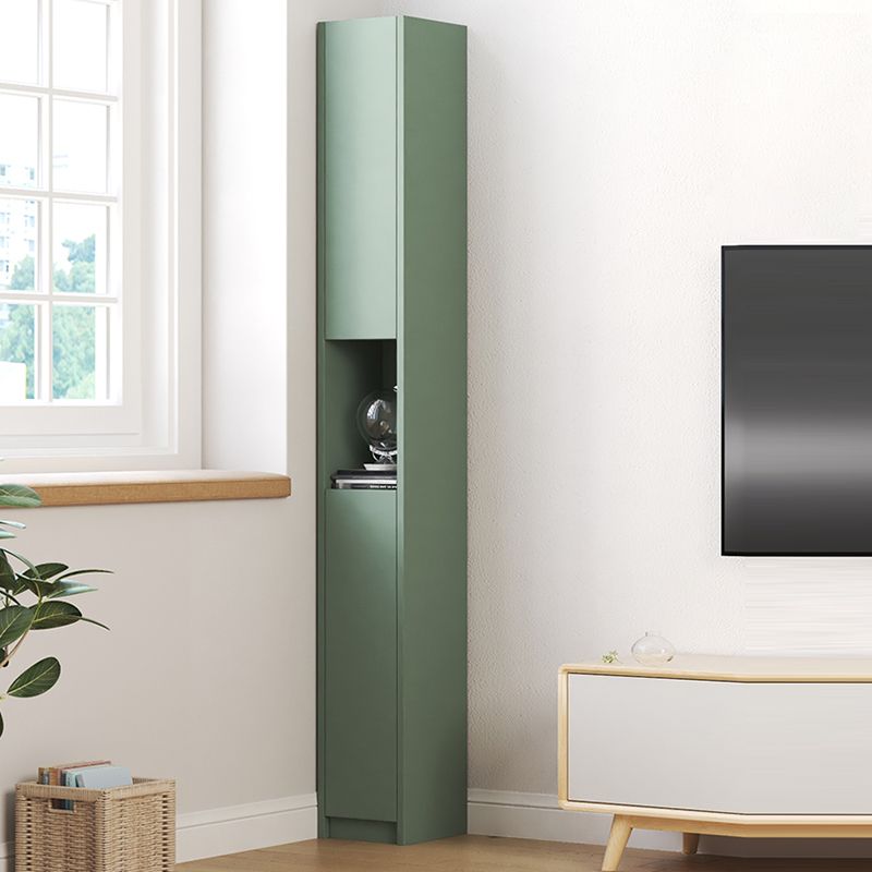 Contemporary Engineer Wood Bookshelf Closed Back Bookcase,8"L x 10"W x 71"H