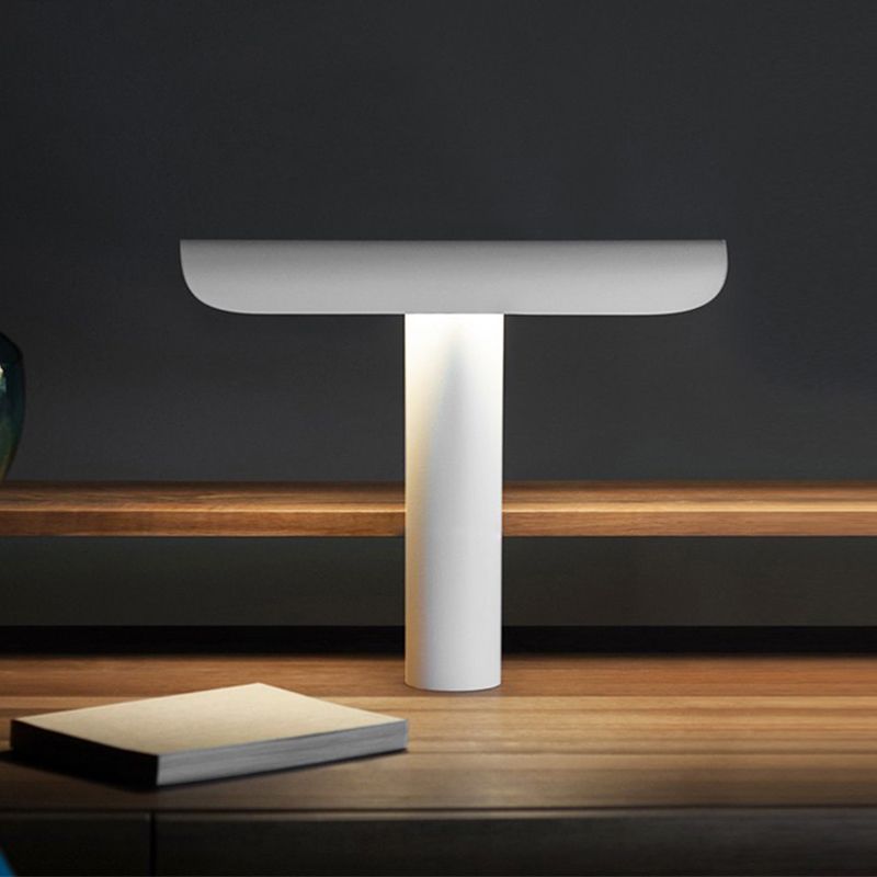 Table du fromage à finition blanche Lumière LED POSTmoderne LED Lampe de bureau avec cordon plug-in