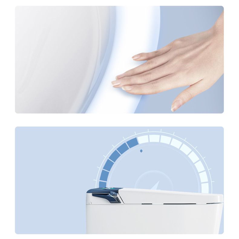 Modern Heated Seat Toilet Bowl Floor Mount ABS Toilet with Toilet Seat