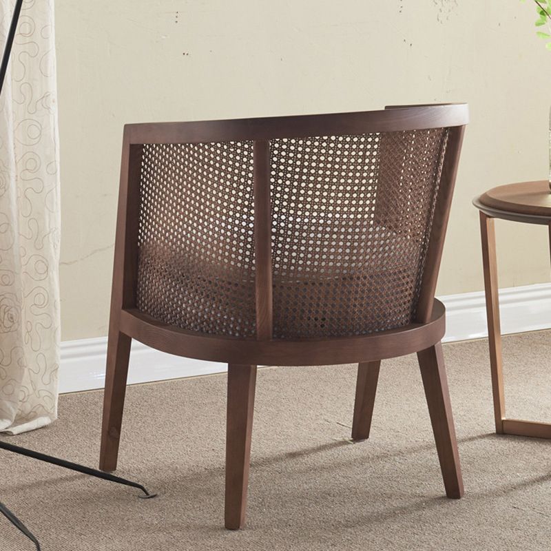 Traditional Arm Chair Wood Windsor Back Dining Room Chair for Home