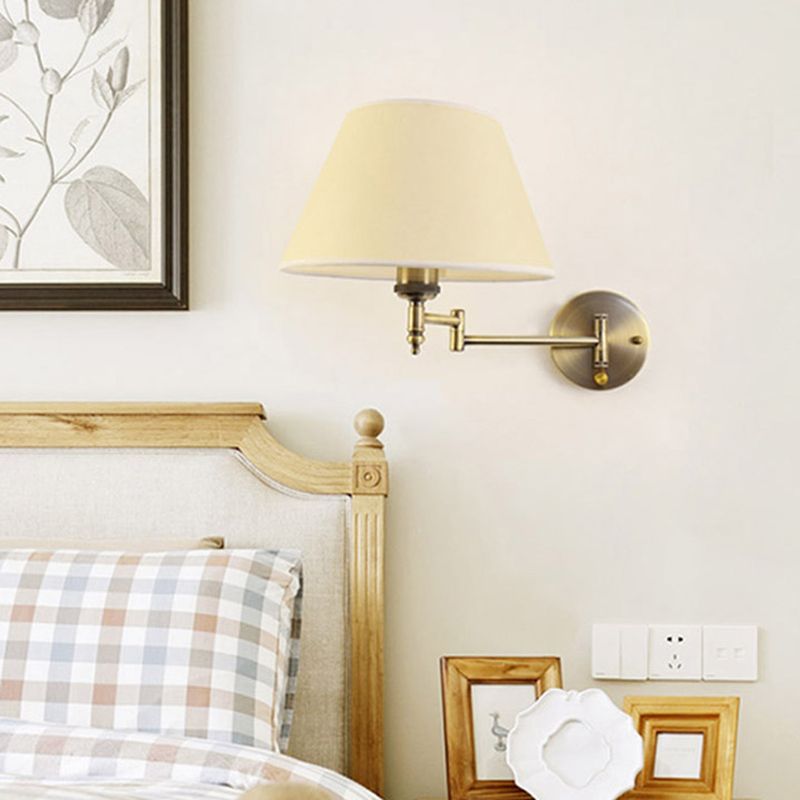 Sconce Light Fixture Minimalist Style Metal Wall Mount Lighting