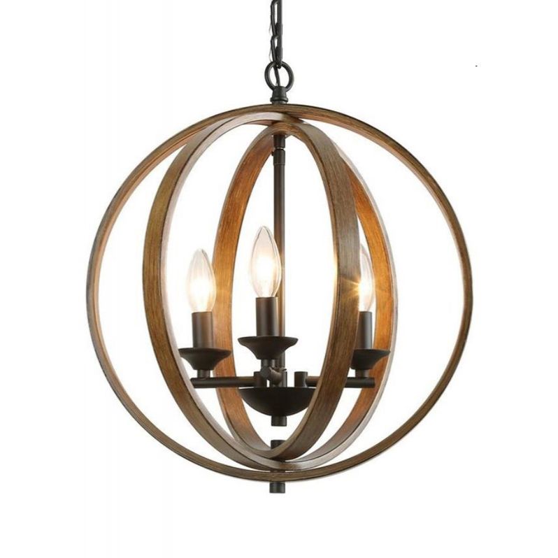 Globe Metal Pendant Lighting Industrial Dining Room Chandelier Hanging LightSture