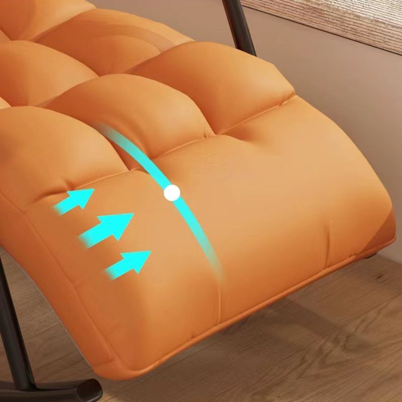 Modern Rocking Chair Upholstered Button-Tufted Reclining Recliner Chair