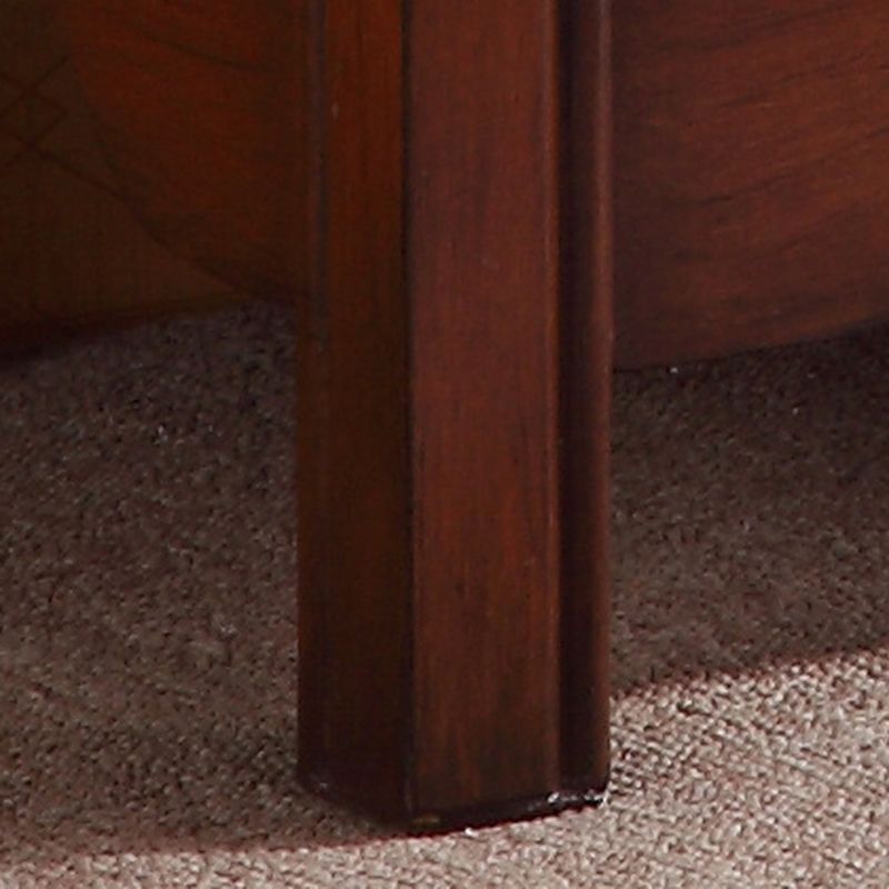 Traditional Wooden Bedroom Storage Chest Vertical Chest with 4 Drawers