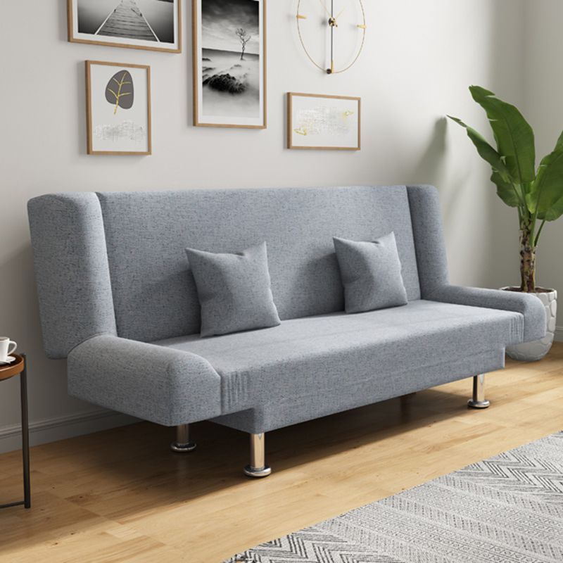 Mélange de coton 23 "W canapé arrière canapé moderne sans bras pour le salon