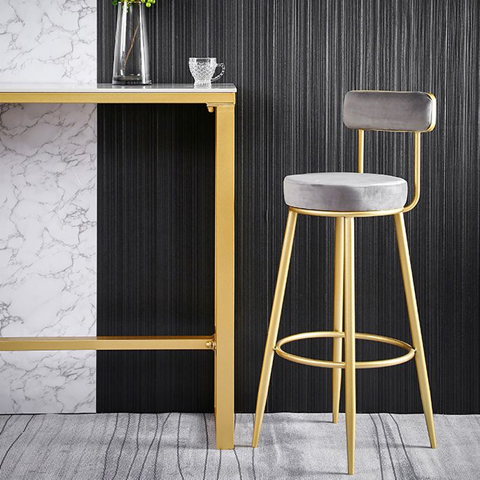 Glam 1/2/3 Pieces Round Bar Table Set Fixed Table Counter Set for Dining Room