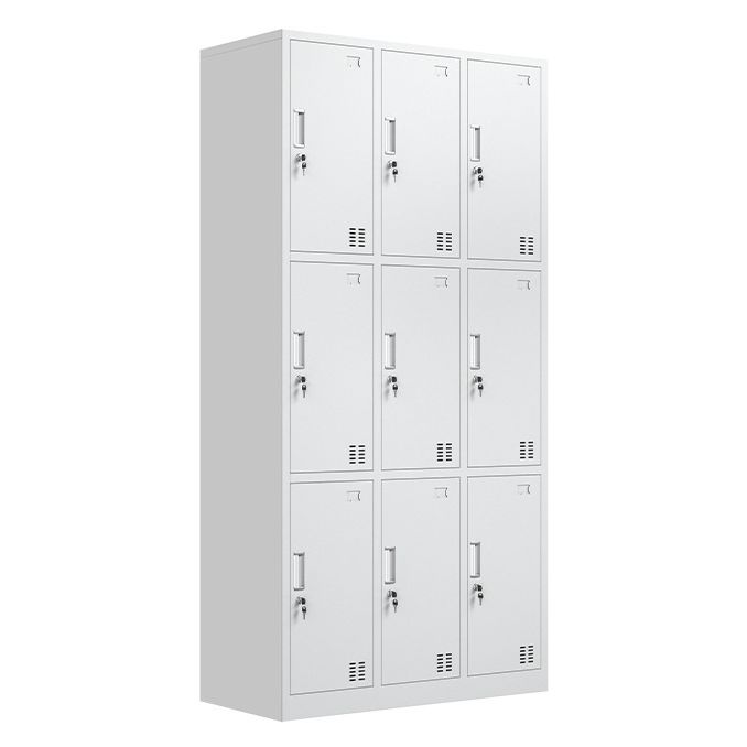 Modern Hinged Wardrobe Closet Metal Wardrobe Armoire for Bedroom